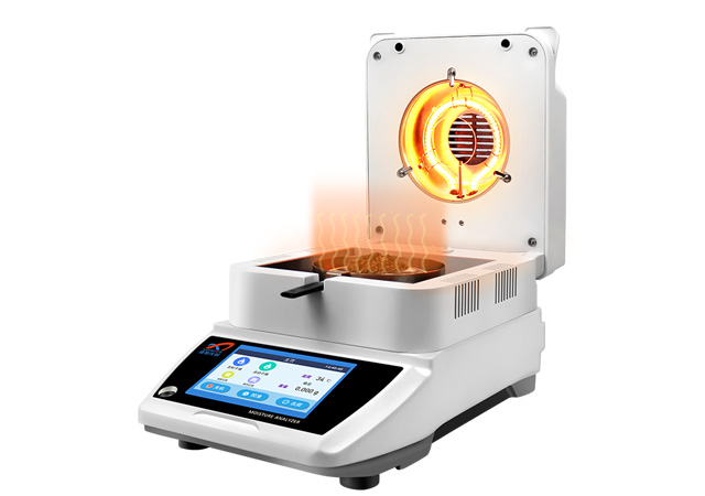 触摸屏水分测定仪操作视频